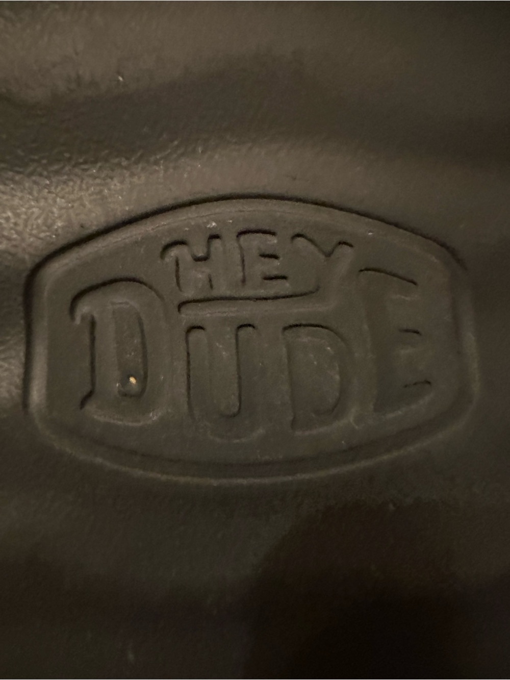 Hey Dude W8 black flip flop - Picture 3 of 8